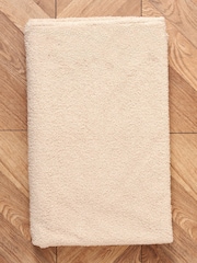 BHS Natural Teddy Fleece Throw - Image 3 of 4