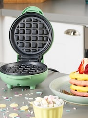 Giles & Posner Green Mini Waffle Maker - Image 4 of 6