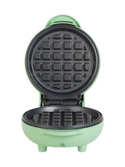 Giles & Posner Green Mini Waffle Maker - Image 6 of 6