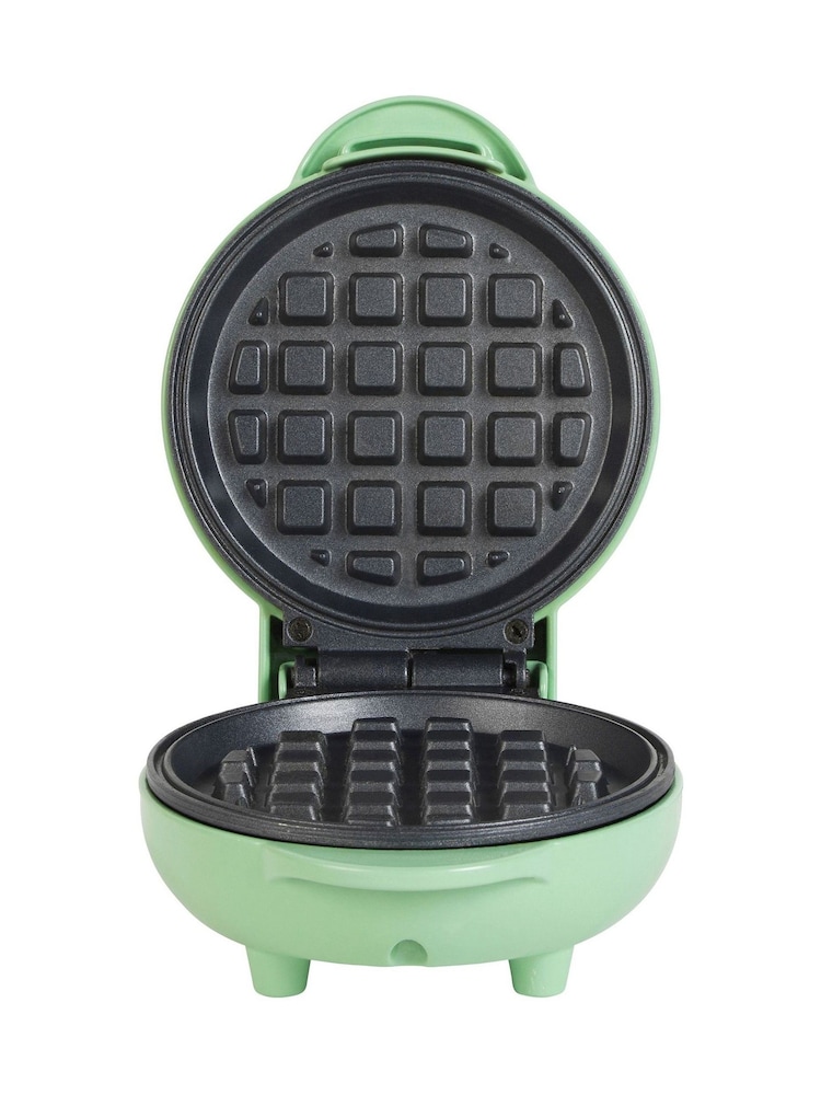 Giles & Posner Green Mini Waffle Maker - Image 6 of 6