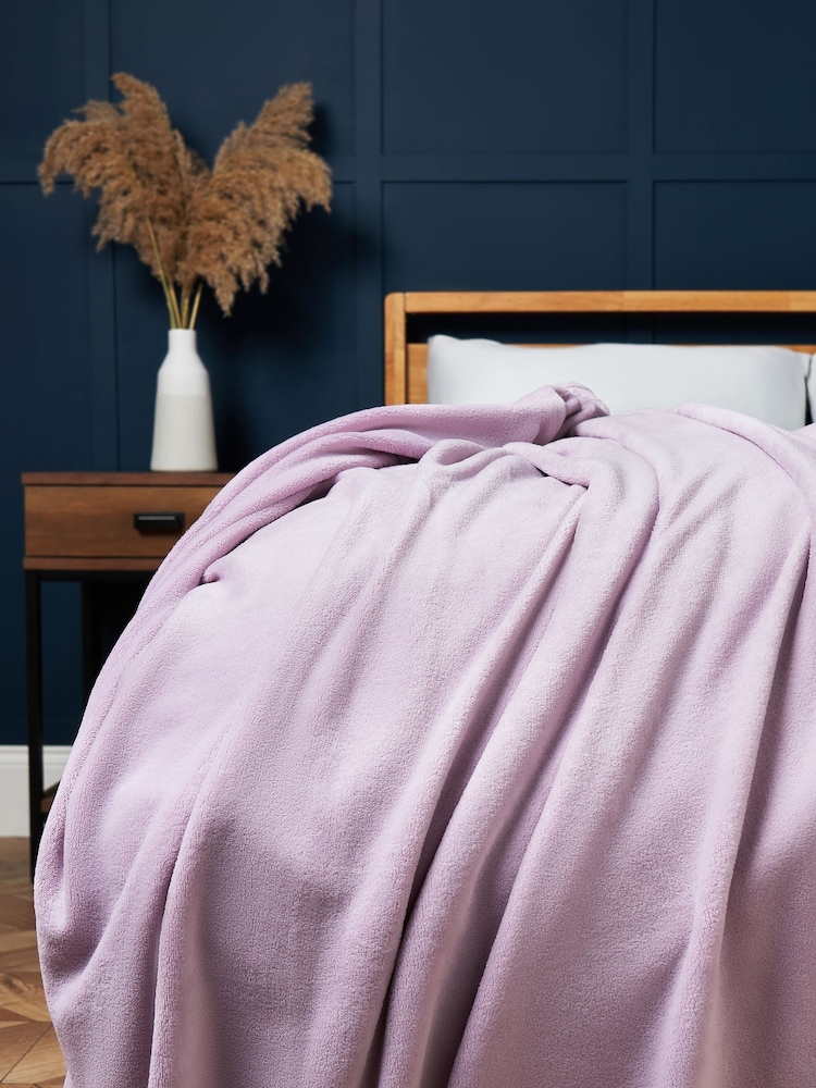 BHS Microfleece Throw - Image 1 of 4