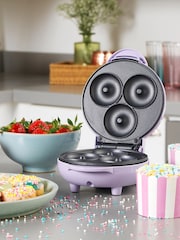 Giles & Posner Purple Mini Doughnut Maker - Image 3 of 5