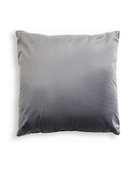 BHS Silver Velour Cushion - Image 3 of 4