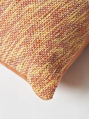BHS Terracotta 2 Tone Cushion - Image 3 of 4