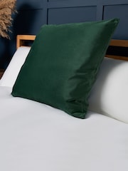BHS Green Velour Cushion - Image 1 of 4
