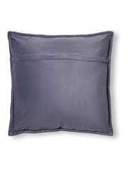 BHS Blue Heavy Chenille Cushion - Image 2 of 4