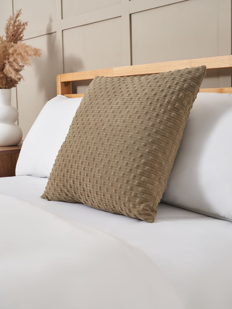 BHS Sage Bobble Design Cushion - Image 1 of 4