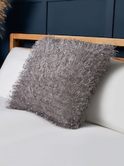 BHS Silver Pollyanna Cushion - Image 1 of 4