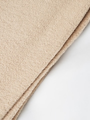 BHS Latte Microfleece Throw - Image 3 of 4