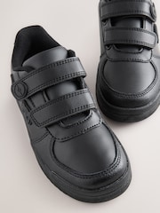Schwarz - Pokemon 2 Strap Touch Fastening School Shoes - Bild 3 von 6
