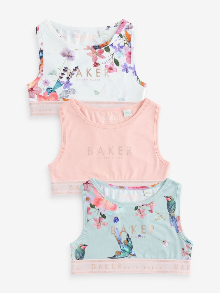 متعدد الألوان - حزمة من 3 أردية علوية بتصميم ضيق وقصير من Baker by Ted Baker - صورة 1 من 7