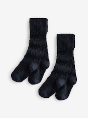 Mornarica - Baker by Ted Baker hlačne nogavice 2 Komplet - Slika 1 iz 5