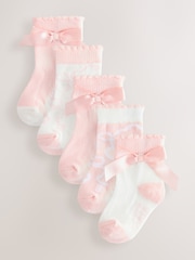 Baker by Ted Baker Girls Socks 5 Pack - Image 1 of 8