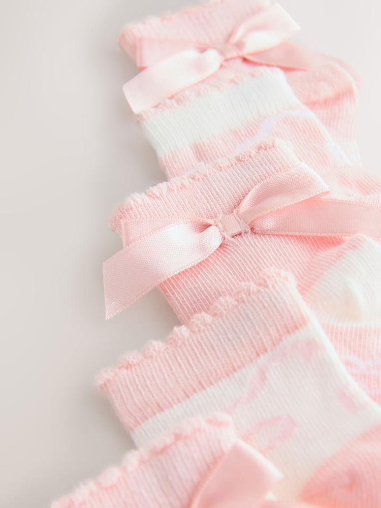 Baker by Ted Baker Girls Socks 5 Pack - Image 8 of 8