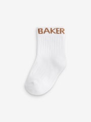 Baker by Ted Baker Baby Socks 5 Pack - Image 5 of 8