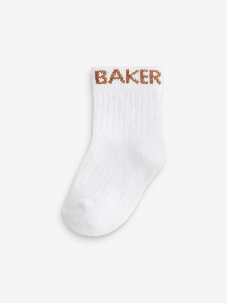 Baker by Ted Baker Baby Socks 5 Pack - Image 5 of 8