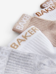 Baker by Ted Baker Baby Socks 5 Pack - Image 7 of 8