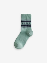 zelena - Komplet 5 parov fantovskih nogavic Baker by Ted Baker - Slika 4 iz 8