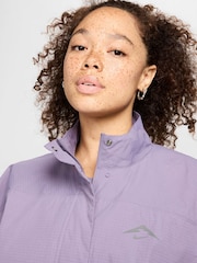 Nike Lilac Purple Repel UV Running Jacket - Image 3 of 9
