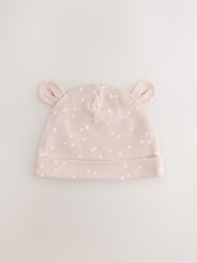 Neutral Baby 100% Cotton Beanie Hats 3 Pack (0-12mths) - Image 2 of 5