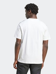 adidas White/Purple Manchester United Tiro 25 Competition Cotton T-Shirt - Image 3 of 6