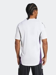 adidas White/Purple Manchester United Tiro 25 Competition Training Jersey - Image 2 of 7