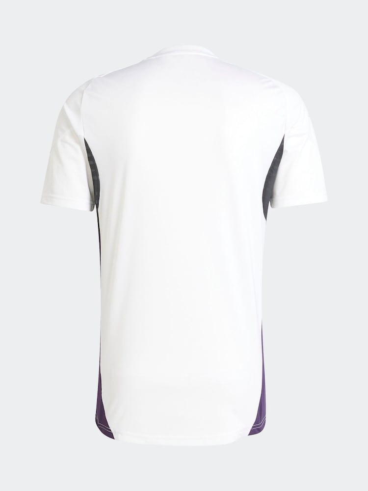 adidas White/Purple Manchester United Tiro 25 Competition Training Jersey - Image 7 of 7