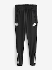 adidas Black/Purple Manchester United Tiro 25 Competition Training Joggers - Image 1 of 1