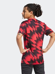 adidas Red Manchester United 25/26 Pre-Match Football Shirt - Image 3 of 8
