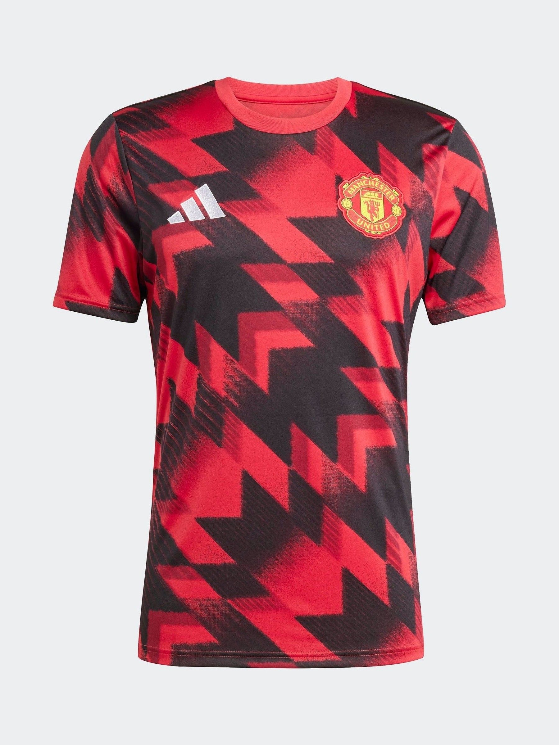 adidas Manchester United Mサイズ レッドシャツ Men's adidas Red Manchester United US Pack Full-Button