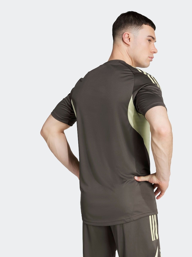 adidas Grey Real Madrid Tiro 25 Competition Training Football Shirt - Image 2 of 8