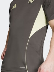 adidas Grey Real Madrid Tiro 25 Competition Training Football Shirt - Image 6 of 8