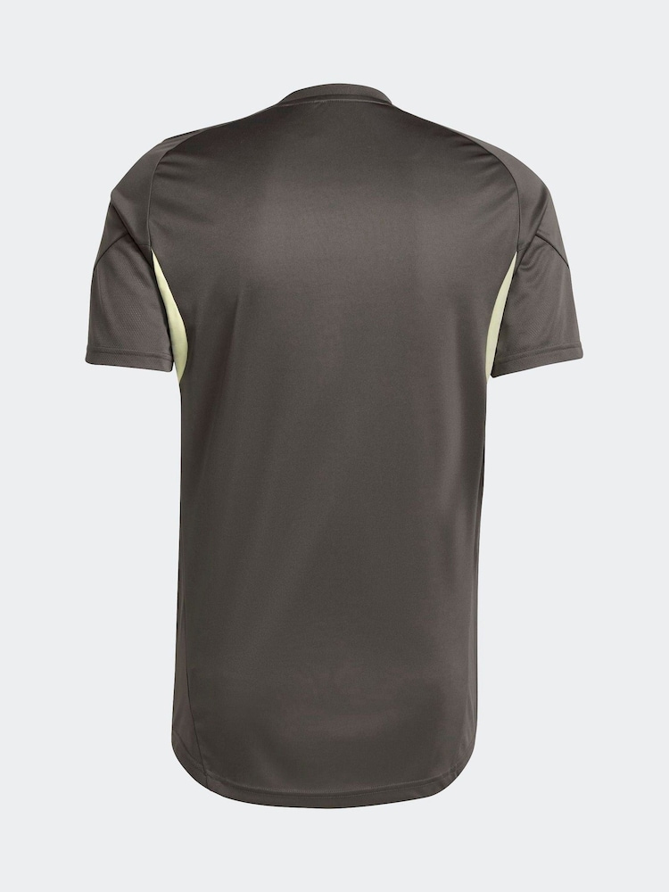adidas Grey Real Madrid Tiro 25 Competition Training Football Shirt - Image 8 of 8