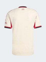adidas White Liverpool FC 25/26 Away Football Shirt - Image 8 of 8
