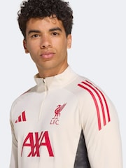 adidas White Liverpool FC Tiro 25 Competition Training Top - Image 4 of 6