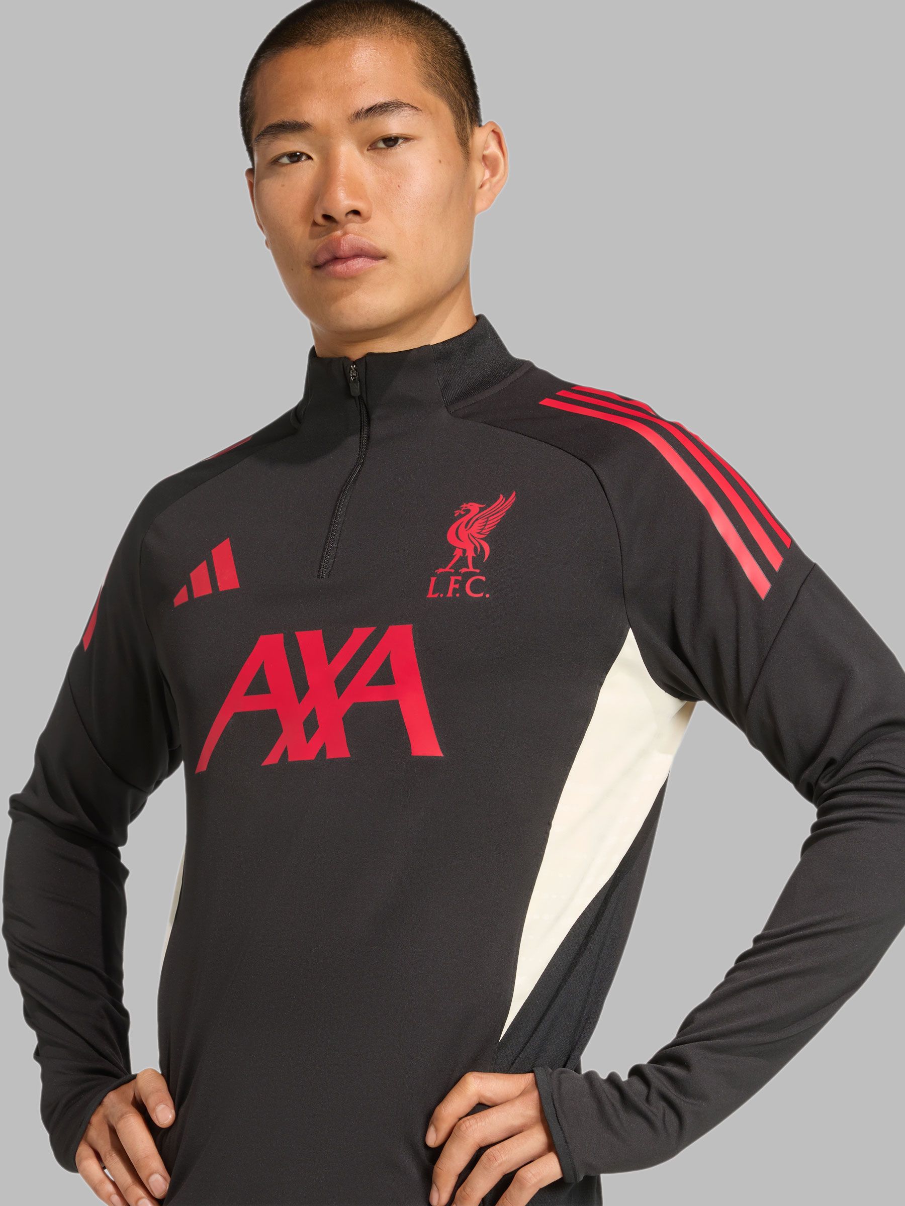 Buy adidas Black Liverpool FC Tiro 25 Competition Training Top
