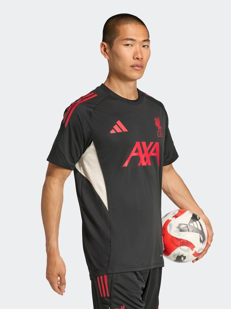 adidas Black Liverpool FC Tiro 25 Competition Training Jersey - Image 2 of 8