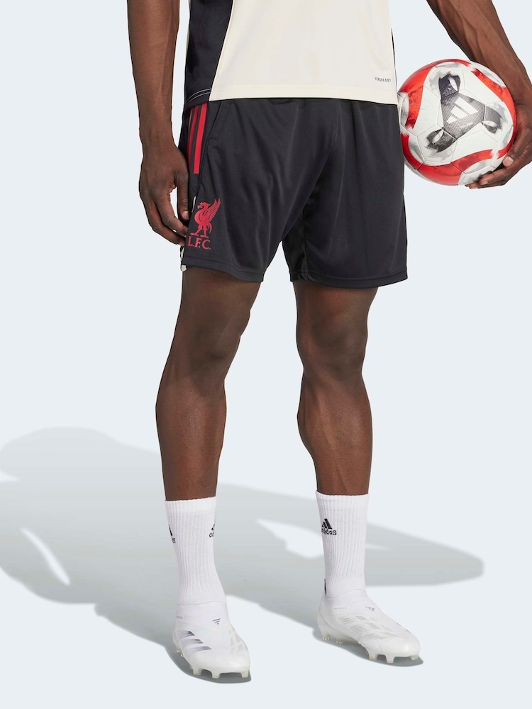 adidas Black Liverpool FC Tiro 25 Competition Training Shorts - Image 1 of 7