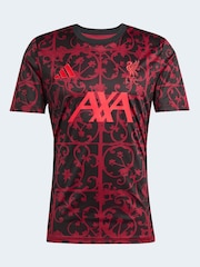 adidas Black/Red Liverpool FC 25/26 Pre Match Jersey - Image 6 of 7