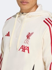 adidas White Liverpool FC Tiro 25 Competition Training Hoodie - Image 5 of 7