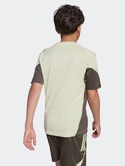 adidas Lime Green Kids Real Madrid Tiro 25 Competition Training Jersey - Image 2 of 6