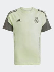adidas Lime Green Kids Real Madrid Tiro 24 Sweat T-Shirt - Image 6 of 6