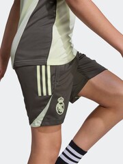 adidas Grey Kids Real Madrid Tiro 25 Competition Training Shorts - Image 4 of 6