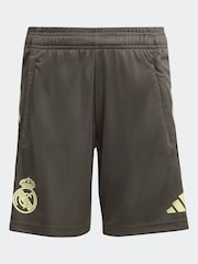 adidas Grey Kids Real Madrid Tiro 25 Competition Training Shorts - Image 6 of 6