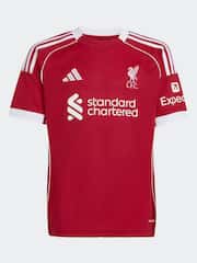 تيشرت أساسي لأشبال نادي Liverpool FC لموسم 25/26 من adidas - صورة 6 من 7