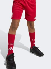 adidas Bright Red Mini Kids Liverpool FC 25/26 Home Kit - Image 4 of 10
