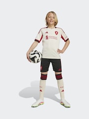 adidas White Kids Liverpool FC 25/26 Away Jersey - Image 3 of 7