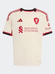 adidas White Kids Liverpool FC 25/26 Away Jersey - Image 6 of 7