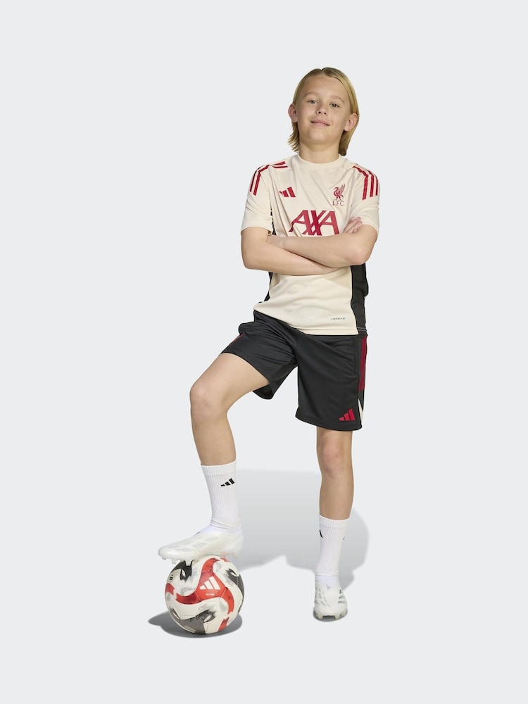 adidas Black Kids Liverpool FC Tiro 25 Competition Training Shorts - Image 1 of 6