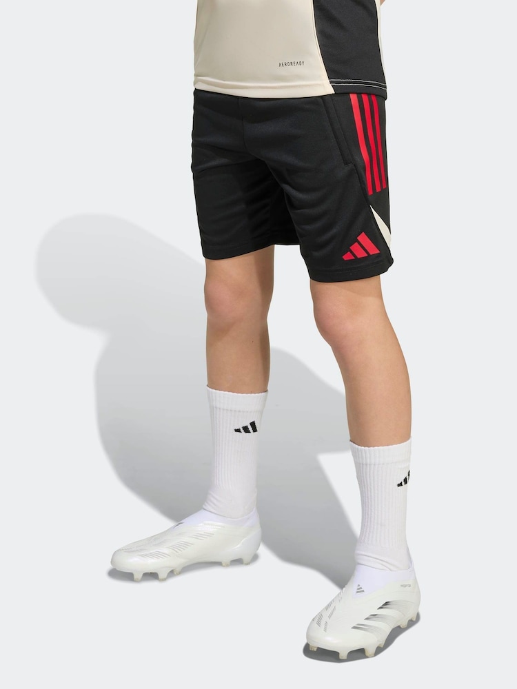 adidas Black Kids Liverpool FC Tiro 25 Competition Training Shorts - Image 2 of 6